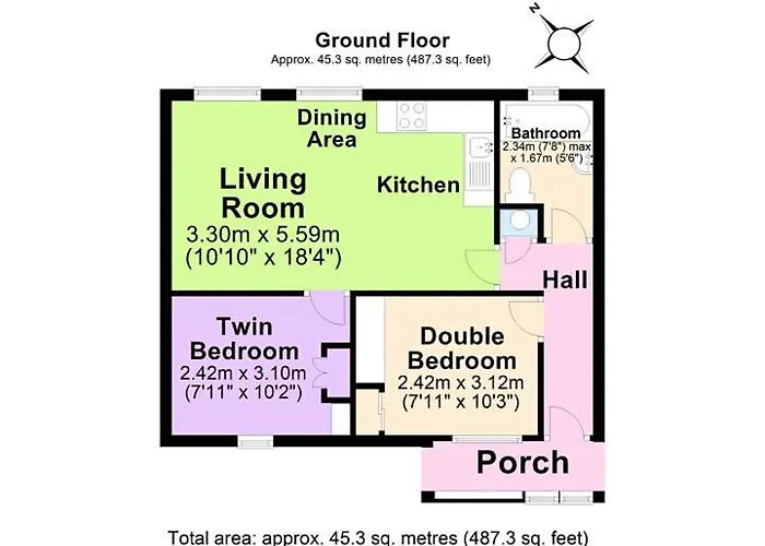 Grisdale View Ferienhaus *